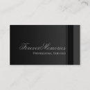 Search for funeral business cards Simple