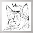 Recherche de chat noir et blanc posters Pour enfants