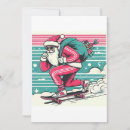 Search for father christmas invitations Retro