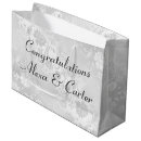 Search for satin gift bags White