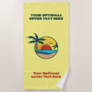 Search for tropical beach towels Palm trees