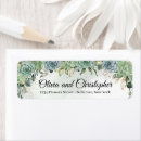 Search for succulent return address labels Greenery