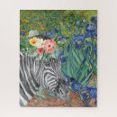 Recherche de zebra puzzles Fleurs