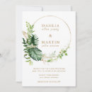 Recherche de tropical greenery mariage invitations Botanique