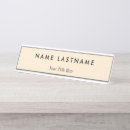 Search for modern name plates Real estate agent
