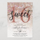 Recherche de champagne 16ans anniversaire invitations Calligraphie
