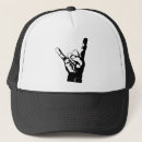 Search for hand sign hats Heavy metal