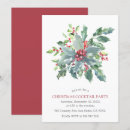 Search for watercolor christmas invitations Cocktail party