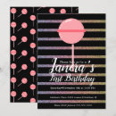Search for rainbow lollipop invitations Lollipops