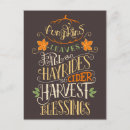 Search for fall harvest postcards Pumpkin
