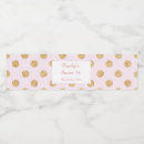 Search for quinceanera water bottle labels Pink
