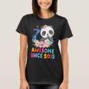 Search for panda unicorn tshirts Birthday