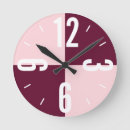 Recherche de couleurs pâles horloges Rose pâle
