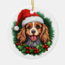 Recherche de cavalier king charles ornaments Noël