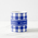 Search for blue plaid mugs Rustic
