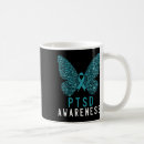 Search for teal butterfly mugs Awareness