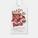 Search for chocolate gift tags Candy cane