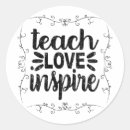 Search for love teaching stickers Teacher appreciation