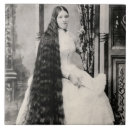 Recherche de longs cheveux photographie Style vintage classique