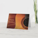 Search for acoustic guitar birthday cards For him