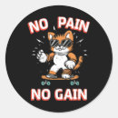 Search for no pain no gain stickers Training