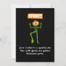 Search for costume party save the dates Spooky