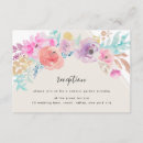 Search for colourful wedding reception invitations Floral