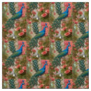 Search for peacock fabric Flowers