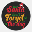 Search for christmas eve stickers Dog