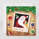 Search for funny character christmas cards Santa