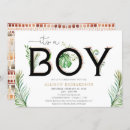 Search for ethnic baby boy shower invitations It's a boy