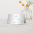 Search for silver place cards Blue