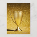 Search for trophy vertical postcards Achievement