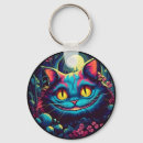 Search for cheshire cat keychains Alice in wonderland