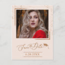 Search for save the date graduation postcards Gold glitter