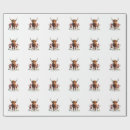 Search for highland cow christmas wrapping paper Kawaii