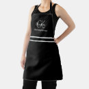 Search for name monogram aprons Elegant