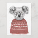 Recherche de koala noël cartes postales Animal