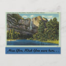Recherche de yosemite falls cartes postales Vintage