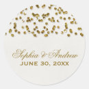 Search for glamour wedding stickers Glitter