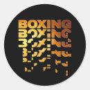 Search for kickbox stickers Boxer