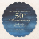 Search for 50th anniversary coasters Elegant