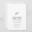 Recherche de sobre invitations Noir et blanc