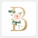 Search for monogram letter b stickers Elegant