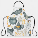 Search for black cat aprons Cartoon