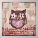 Recherche de hiboux mignons posters Rose