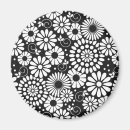 Search for funky flower magnets Vintage