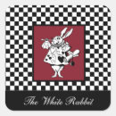 Recherche de lapin noir autocollants Rouge