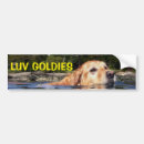 Search for golden retriever bumper stickers Cute