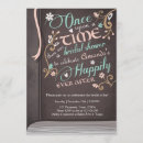 Search for once upon a time bridal shower invitations Pink